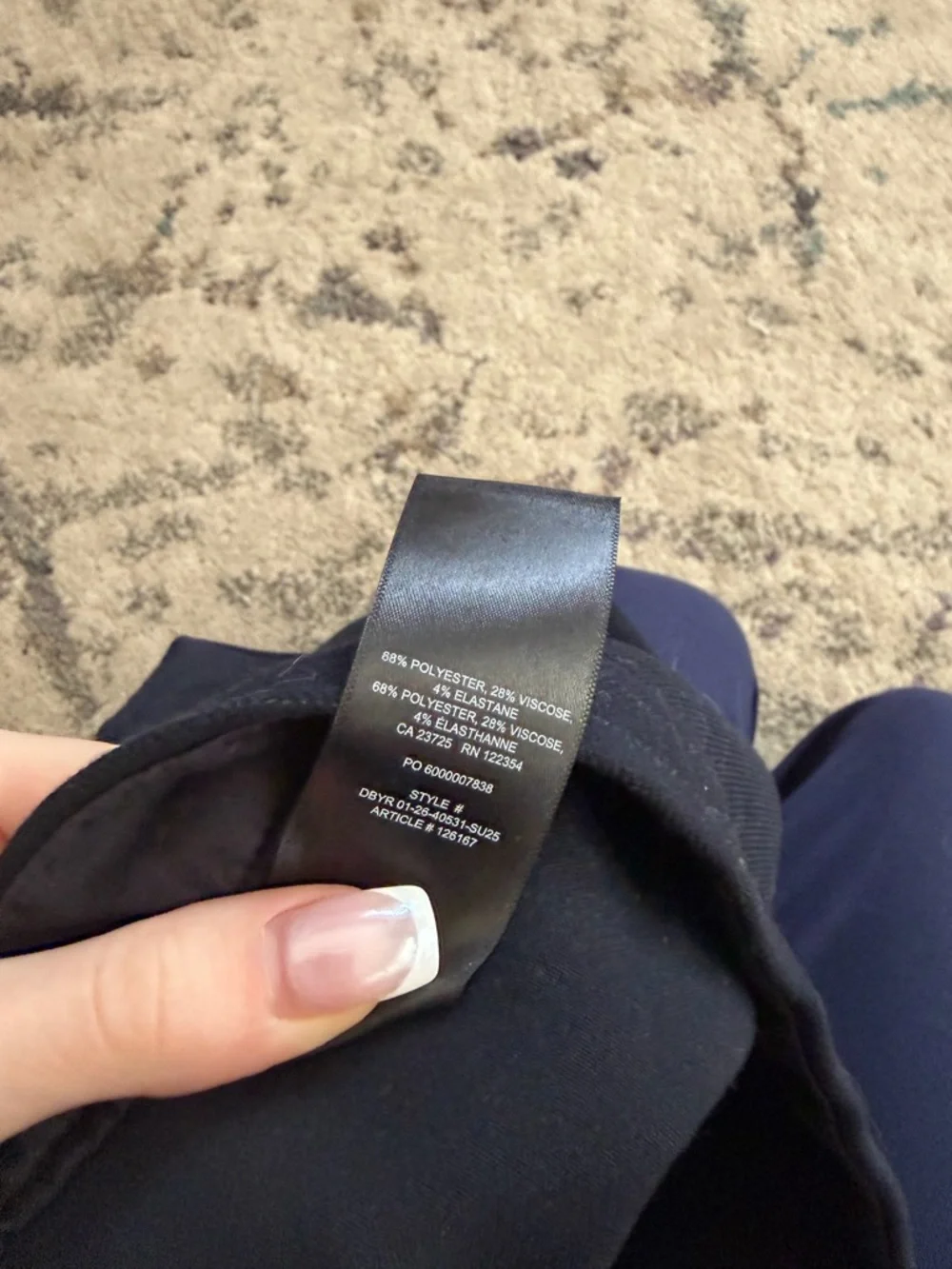 Aritzia Babaton Striped Kelly Skort - Picture 6 of 8